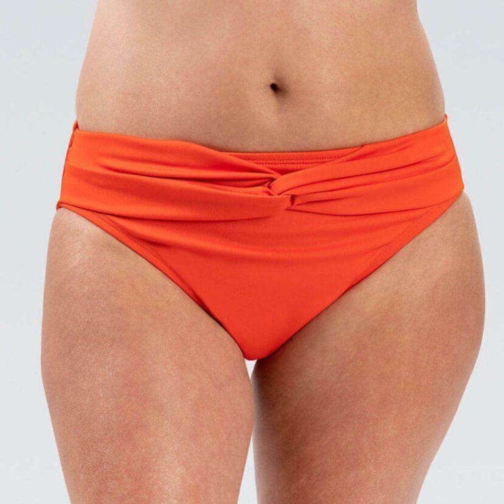 Dolfin Swimwear Women’s Aquashape Orange Swim Bottoms, Size XL, NWT‎